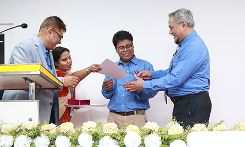 felicitation event at pvs 4