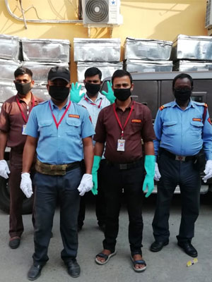 logistics personnel from pvs